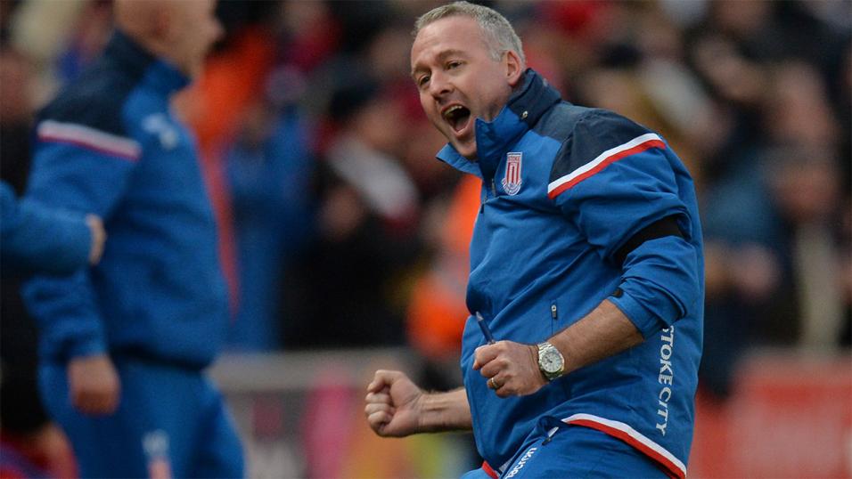Stoke manager Paul Lambert.